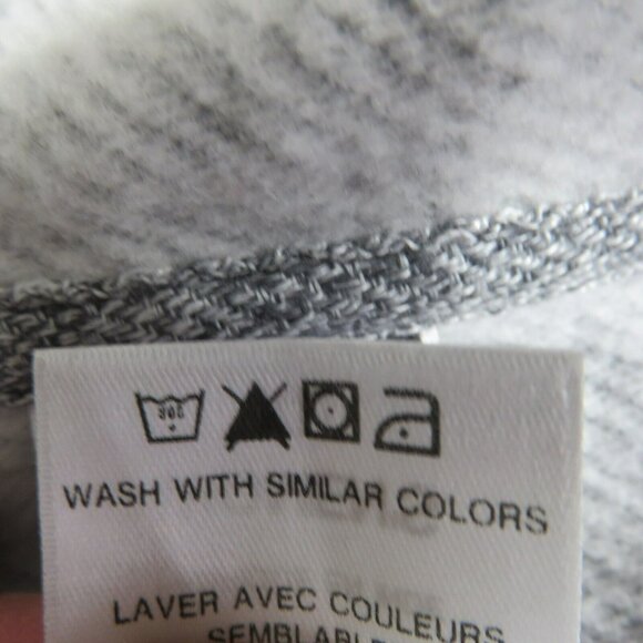 Patagonia Women's Zip Up Hoodie Sweatshirt Size XL Gray Cotton Blend Pockets - Picture 12 of 14